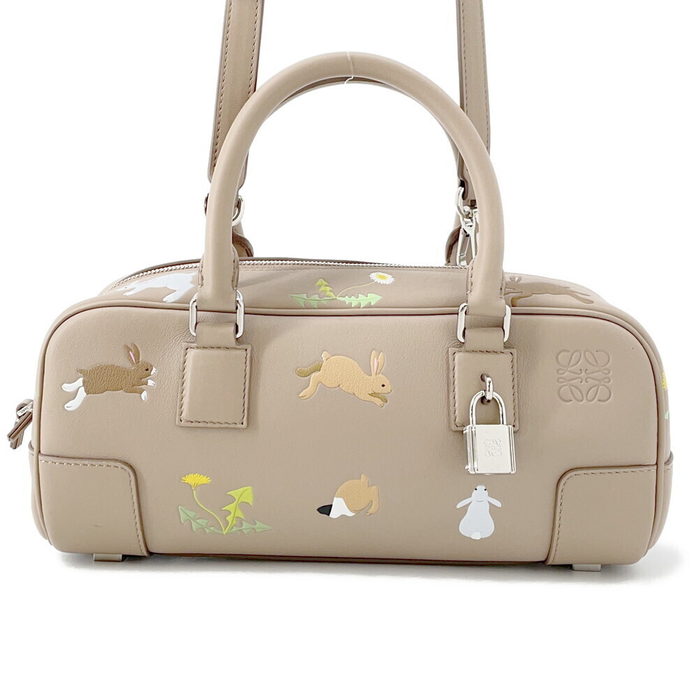 Loewe handbag Suna Fujita collaboration Amazona cropped bag leather rait